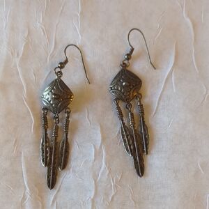 Elegant Silver Dangle Earrings